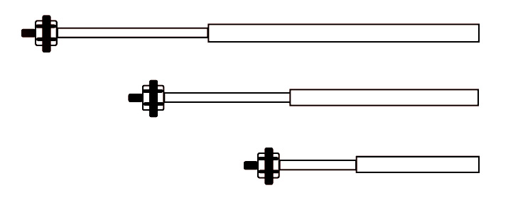 典型的 LVDT 传感器